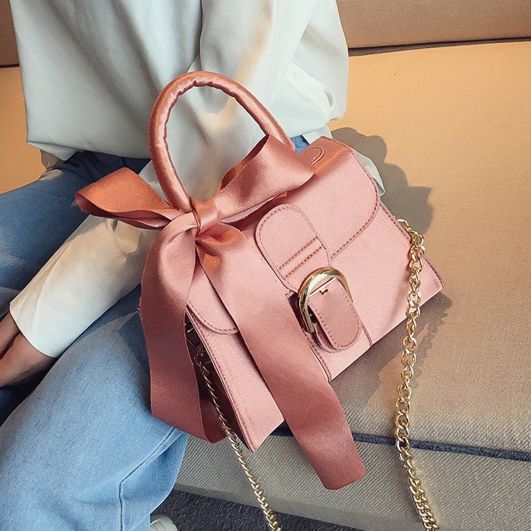 Summer New Bow Handbag - AmiraMart