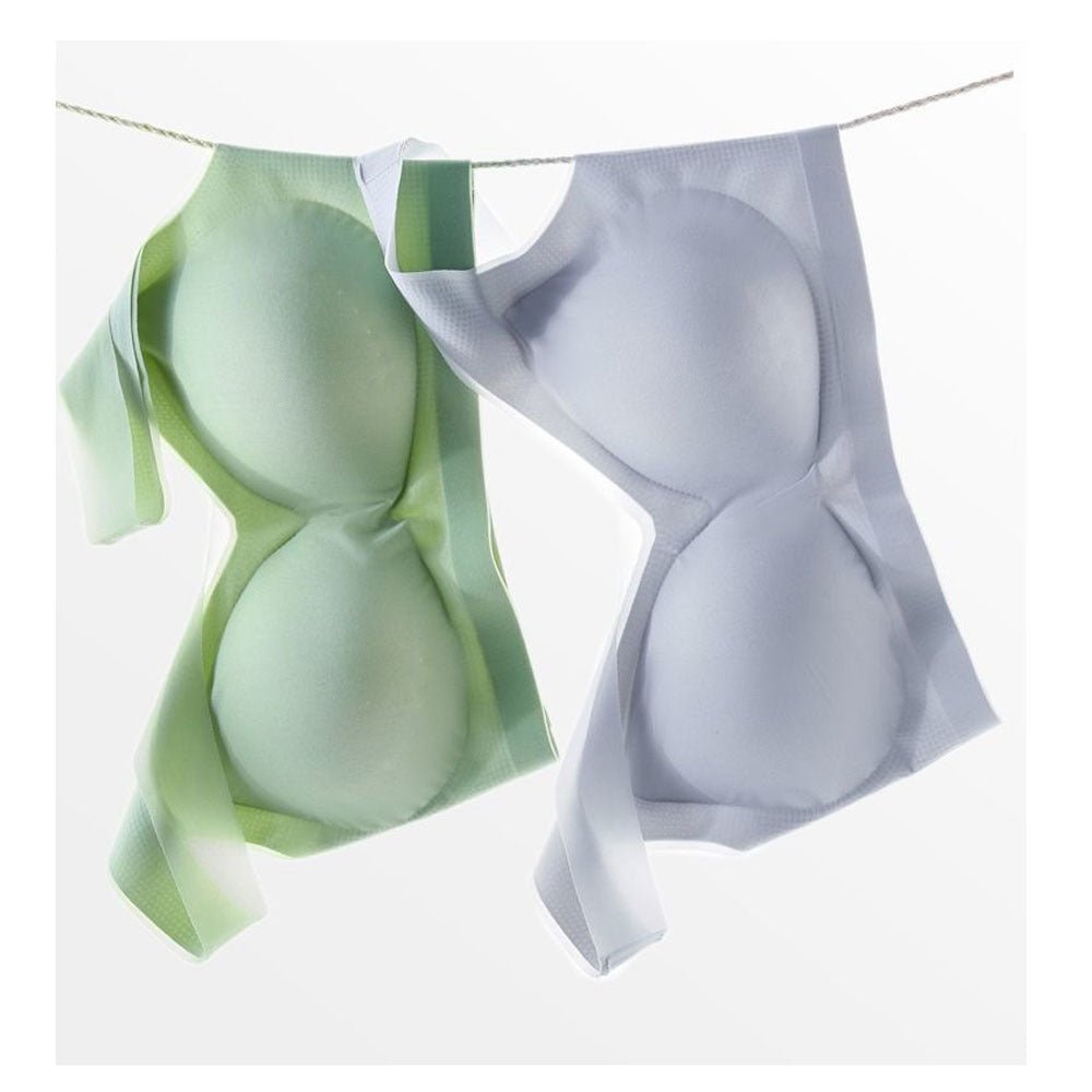 Summer Ultra - thin Ice Silk Seamless Porosity Bra - AmiraMart