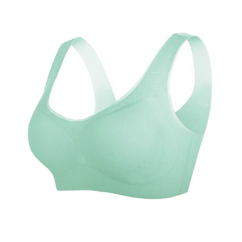 Summer Ultra - thin Ice Silk Seamless Porosity Bra - AmiraMart