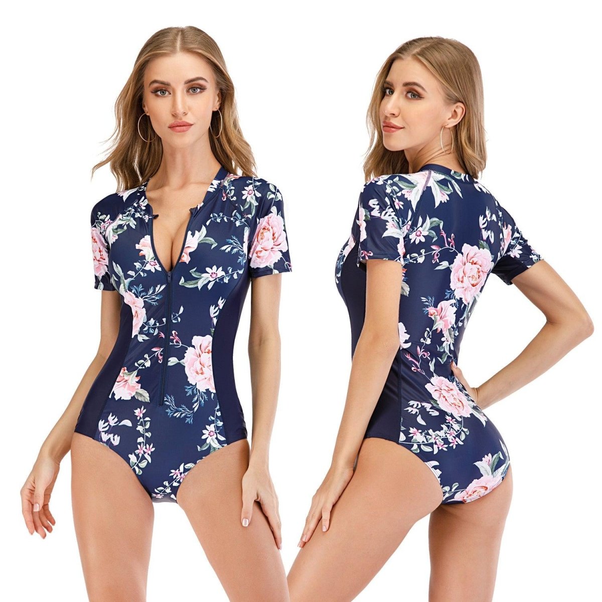 Surf suit one - piece swimsuit - AmiraMart