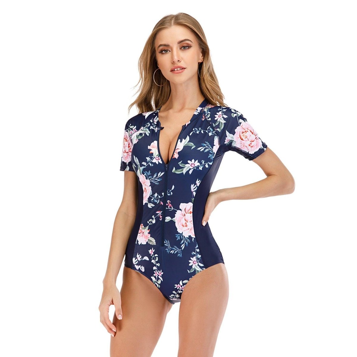 Surf suit one - piece swimsuit - AmiraMart