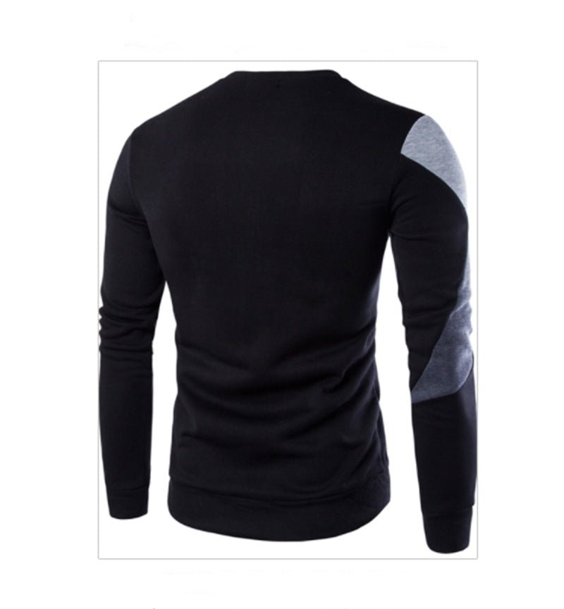 Casual O - Neck Slim Cotton Knitted Mens Sweaters - AmiraMart