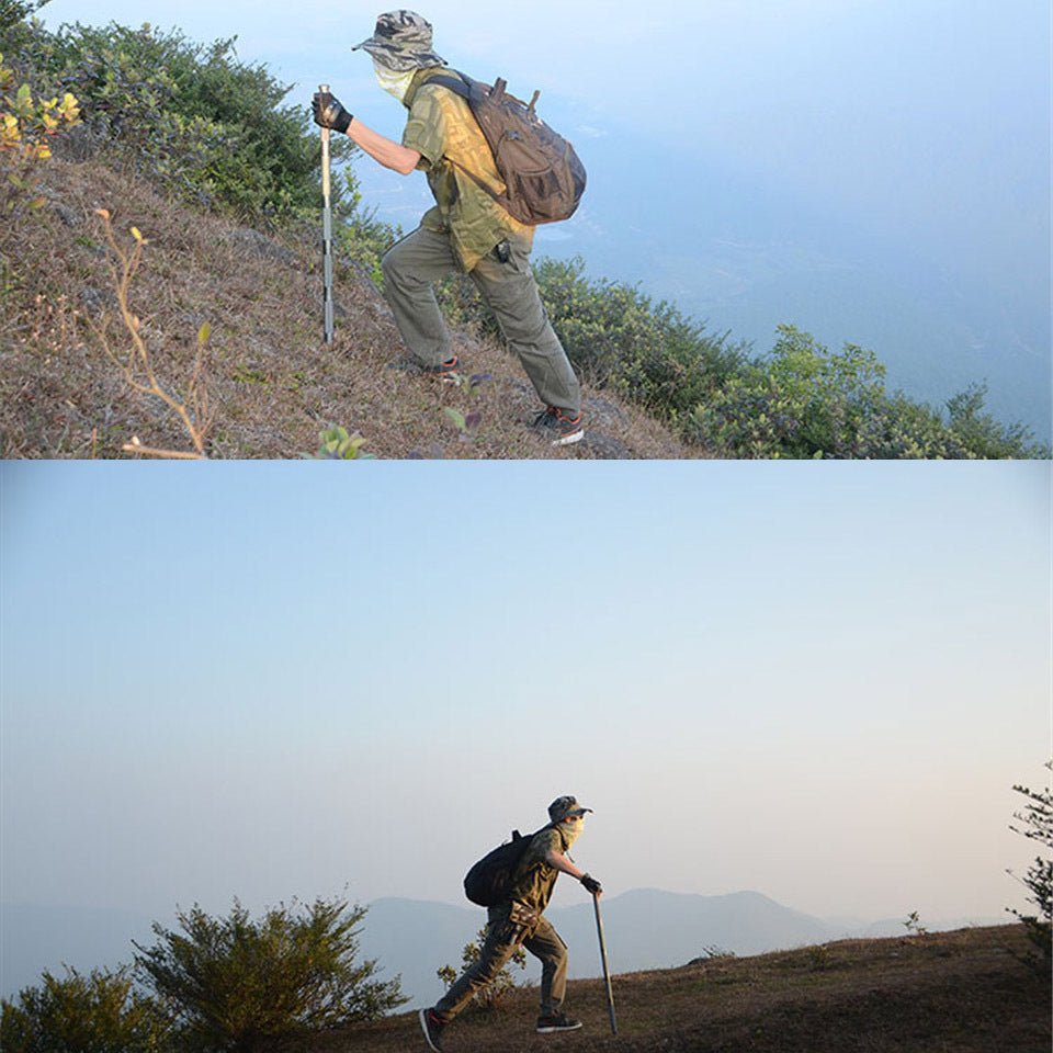 Tactical Hiking Stick – Multifunctional Outdoor Tool - AmiraMart