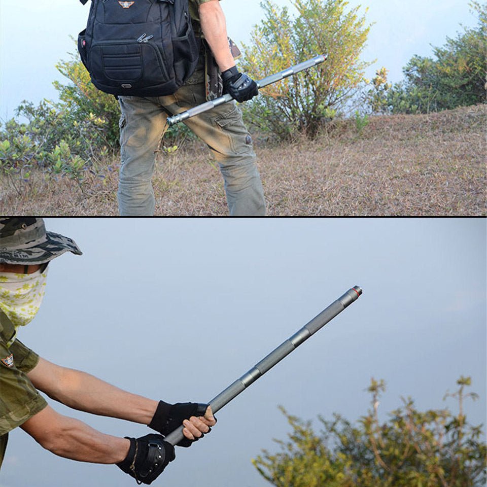 Tactical Hiking Stick – Multifunctional Outdoor Tool - AmiraMart