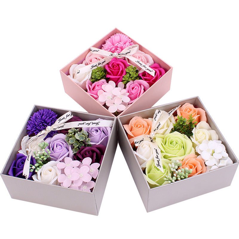 Soap Flower Gift Box - AmiraMart