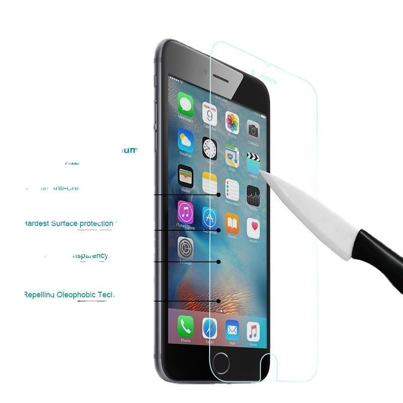 Tempered Film Fine Hole Half - Screen Protector | Scratch - Resistant - AmiraMart