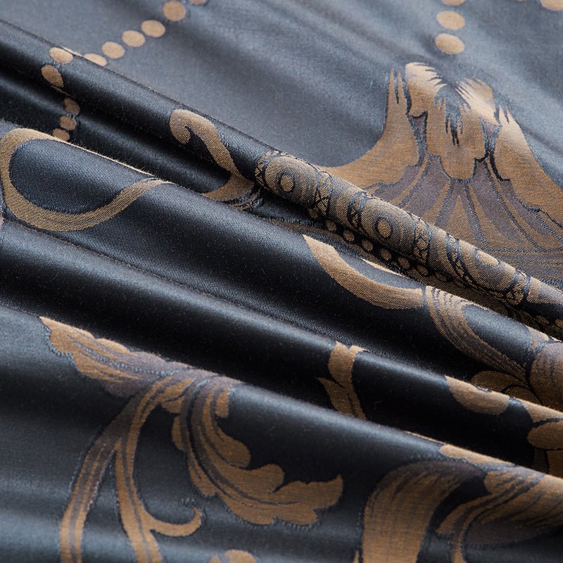Tencel cotton satin jacquard four - piece multi - piece bedding - AmiraMart