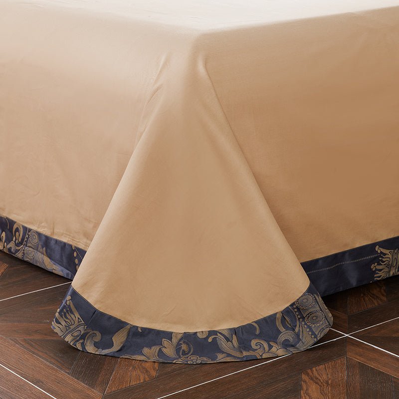 Tencel cotton satin jacquard four - piece multi - piece bedding - AmiraMart