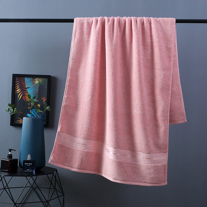 Thick Cotton Bath Towel Set - AmiraMart