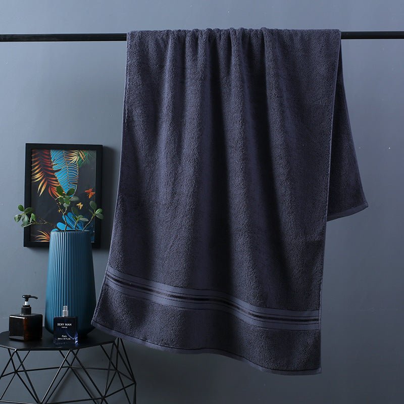 Thick Cotton Bath Towel Set - AmiraMart