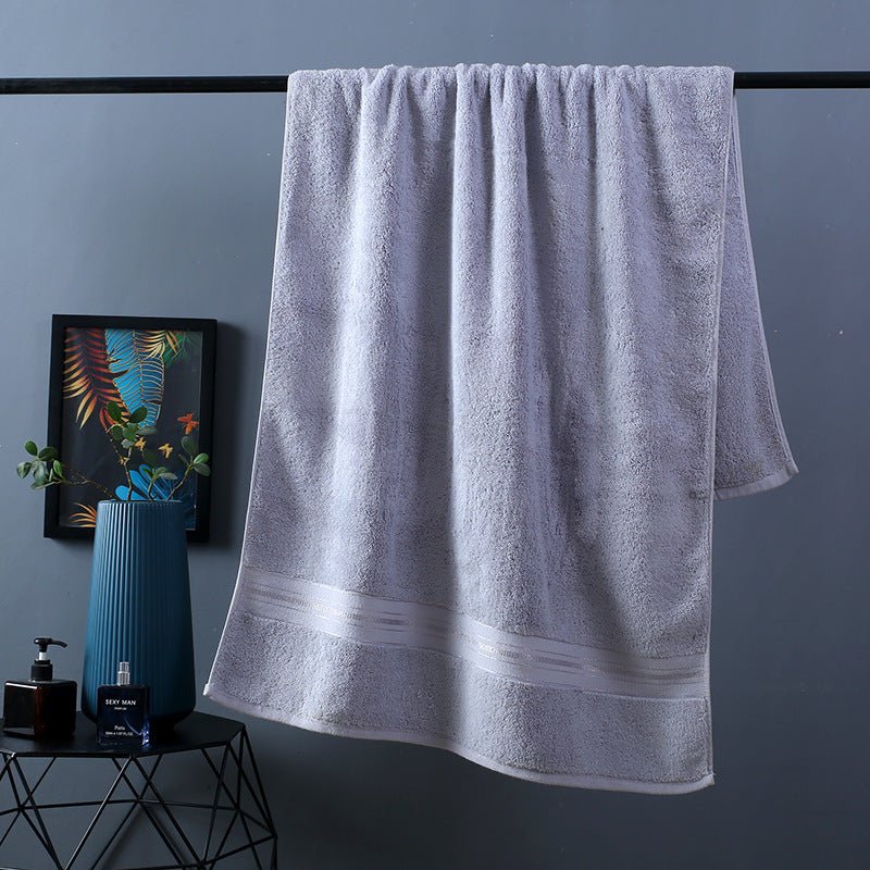 Thick Cotton Bath Towel Set - AmiraMart