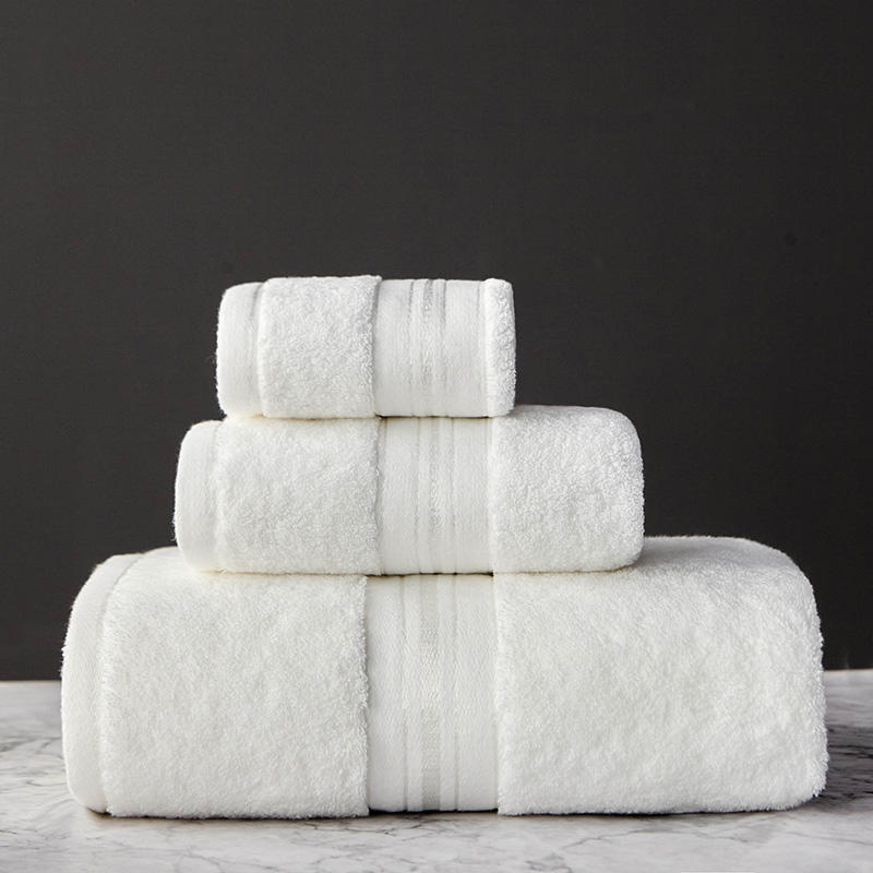 Thick Cotton Bath Towel Set - AmiraMart