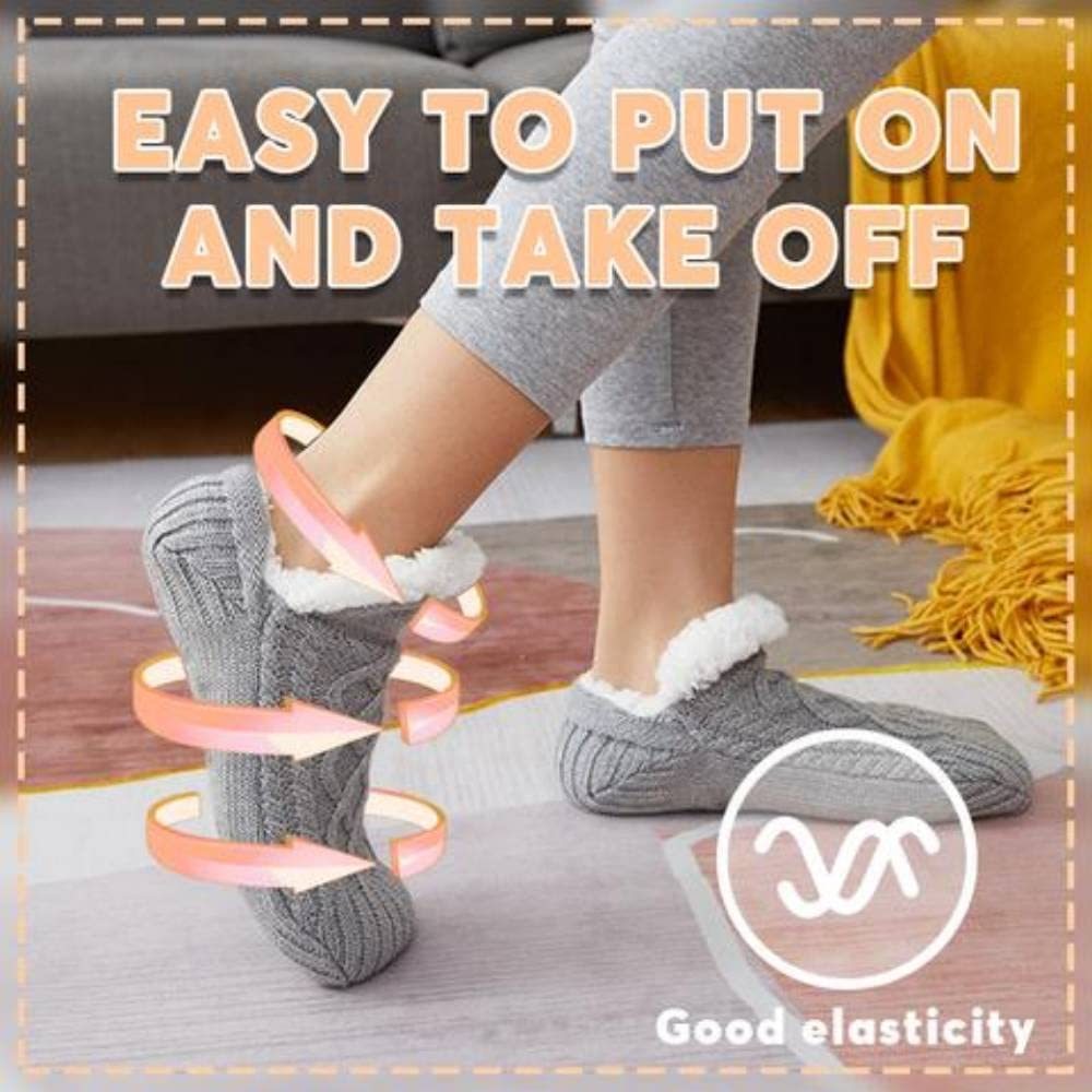 Thicken Warm Home Bedroom Socks Slippers - AmiraMart