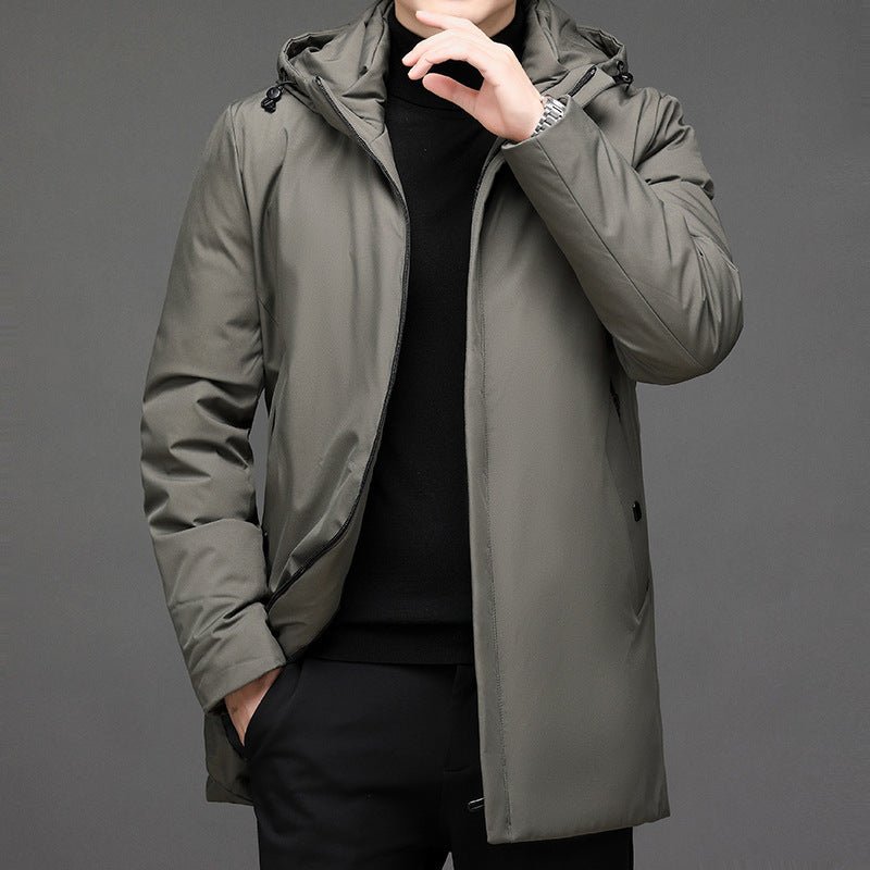 Thickened Hooded Cotton - padded Winter Coat - AmiraMart