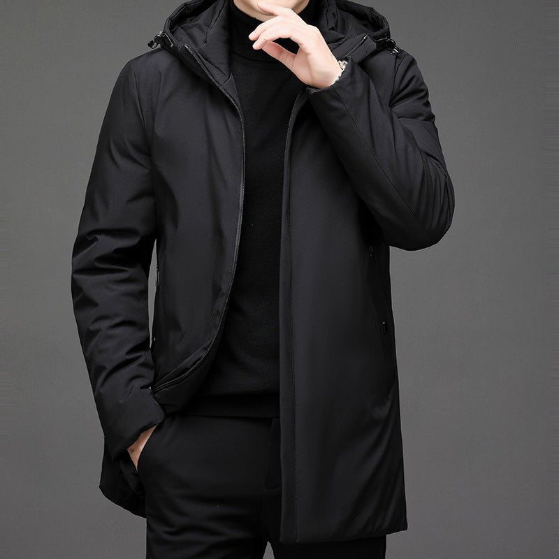 Thickened Hooded Cotton - padded Winter Coat - AmiraMart
