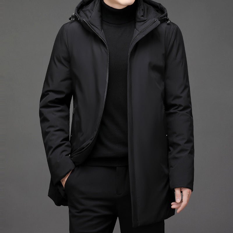 Thickened Hooded Cotton - padded Winter Coat - AmiraMart