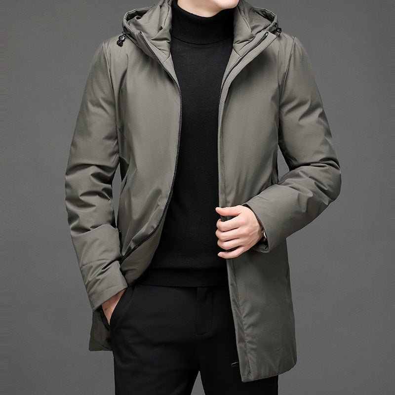 Thickened Hooded Cotton - padded Winter Coat - AmiraMart