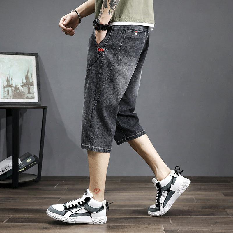 Thin Cropped Jeans - AmiraMart