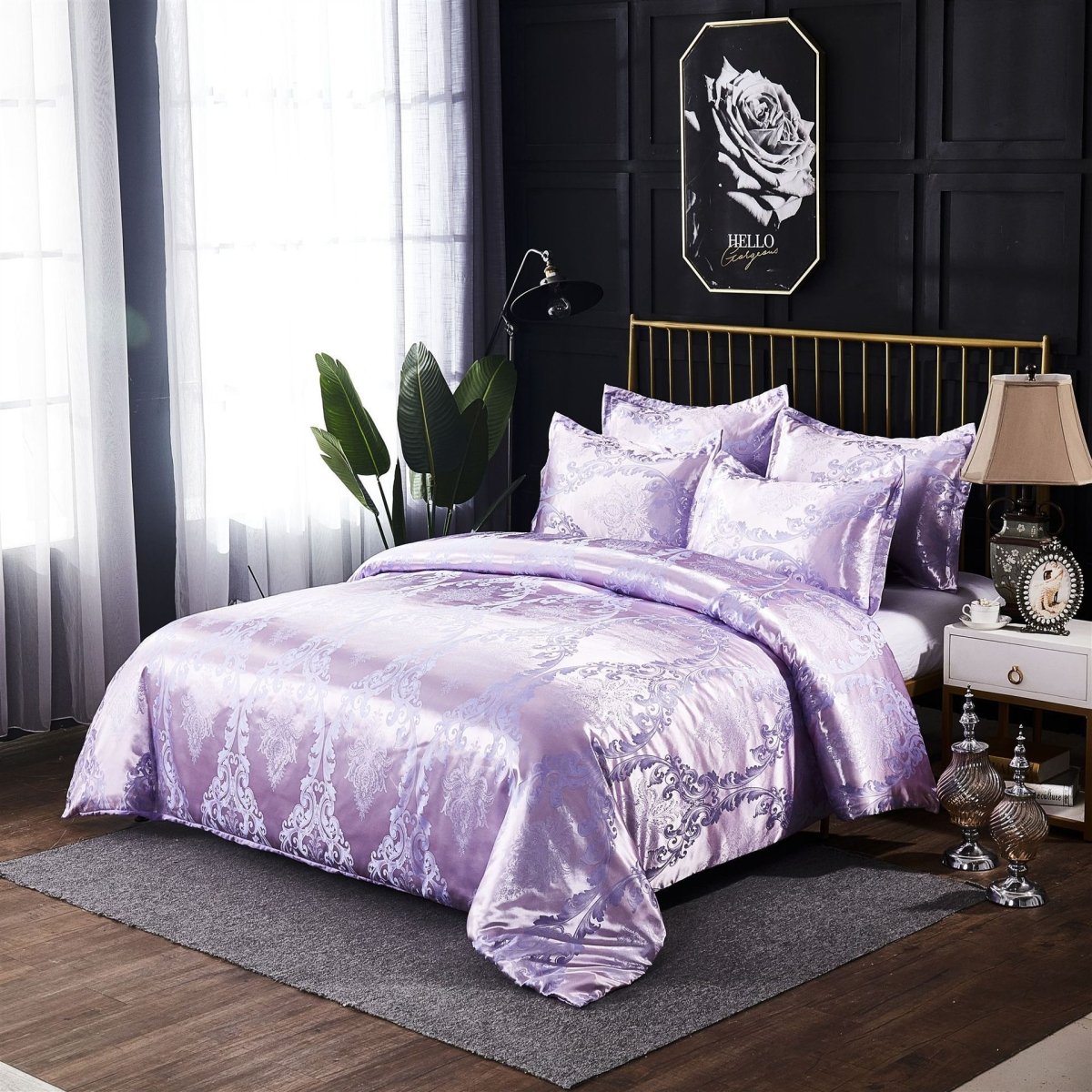Three - piece bedding set - AmiraMart