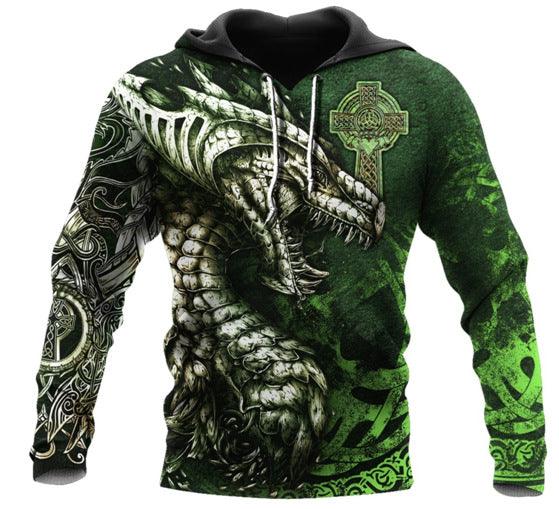 Trendy Men's Animal Print Autumn Fashion Sweatshirt - AmiraMart