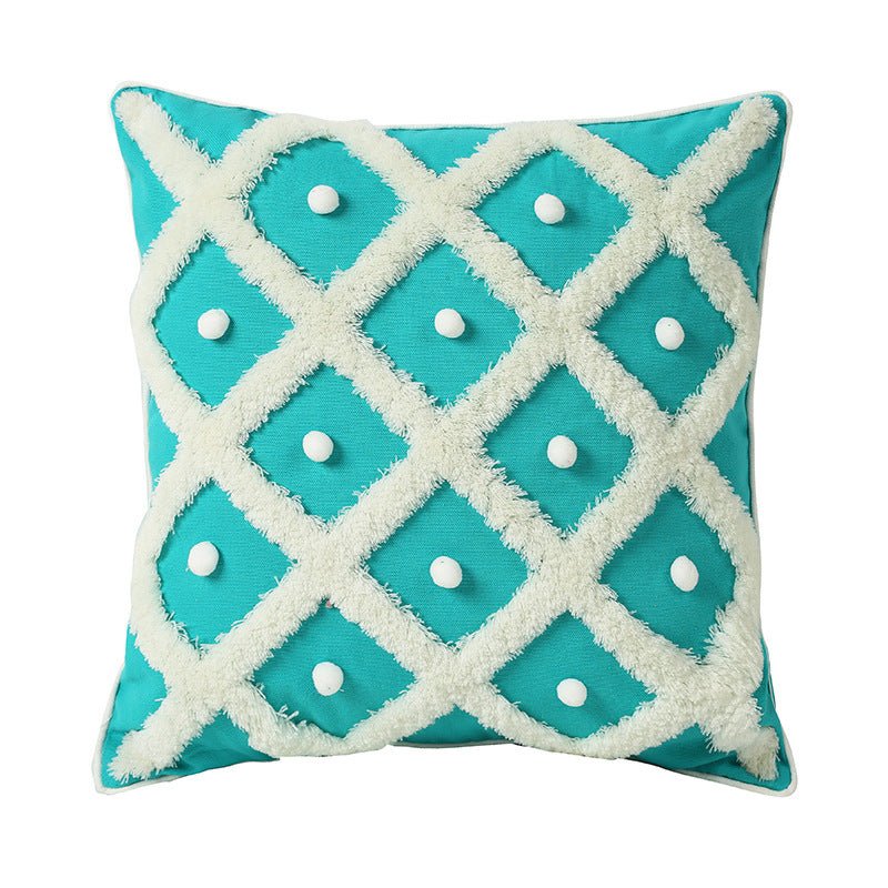 Tufted Moroccan Pillow Case - AmiraMart