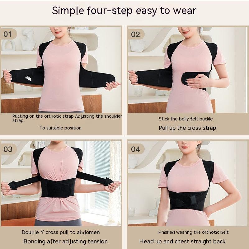 Unisex Anti - Humpback Chest Lift Brace Posture Corrector - AmiraMart