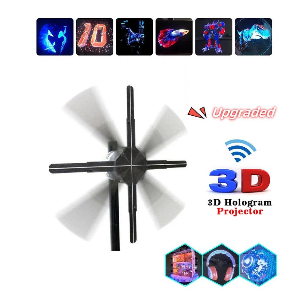 Upgraded Naked Eye 3D Holographic Advertising Machine - AmiraMart