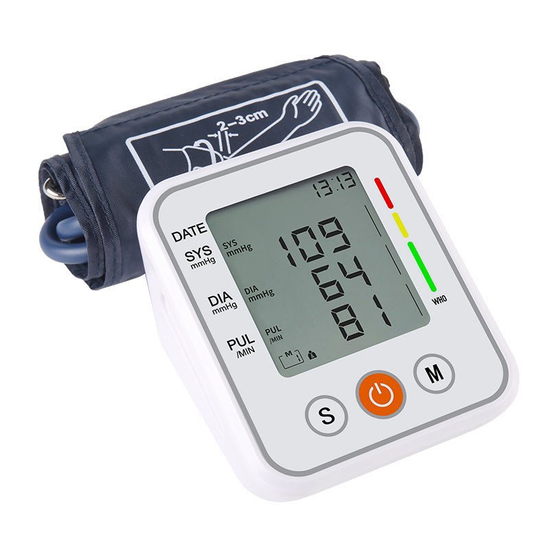 Upper Arm Home Electronic Blood Pressure Monitor - AmiraMart