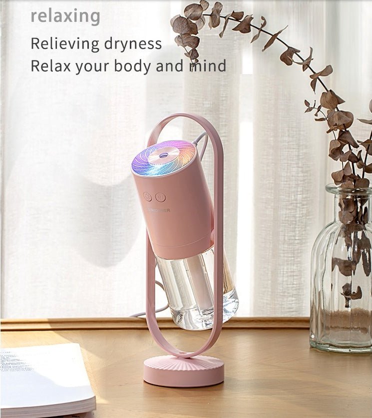 USB Air Humidifier – Projection Night Light & Purifier - AmiraMart