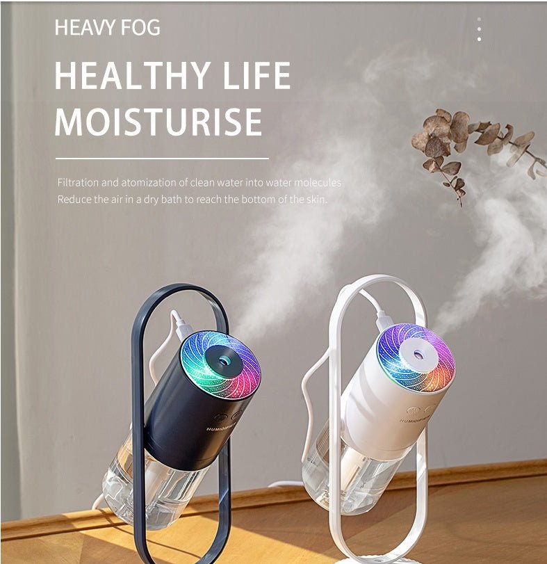 USB Air Humidifier – Projection Night Light & Purifier - AmiraMart