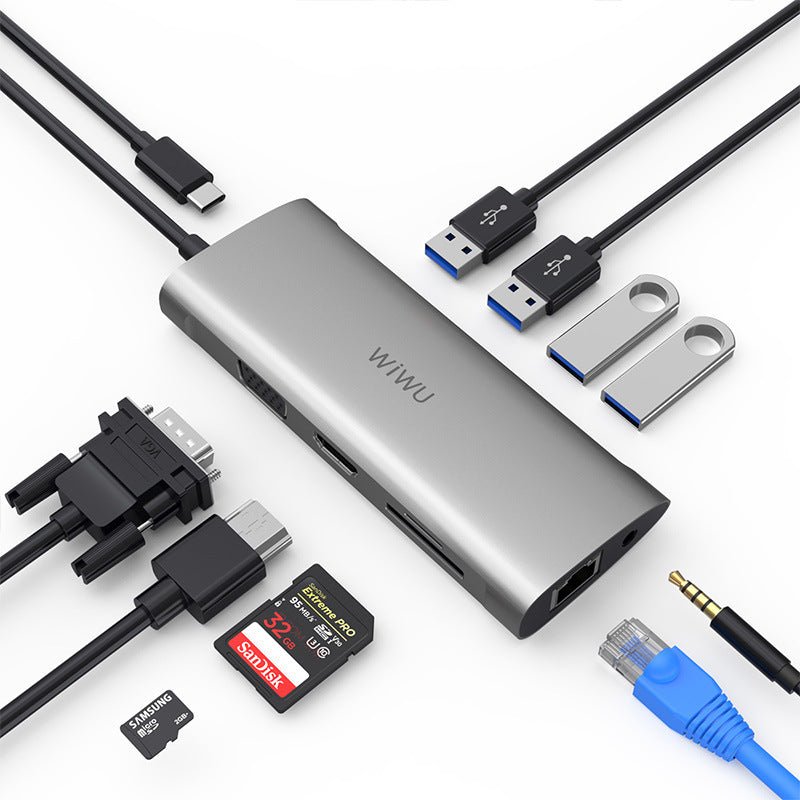USB - C Hub with HDMI, USB 3.0 – Multi - Port Adapter & Splitter - AmiraMart