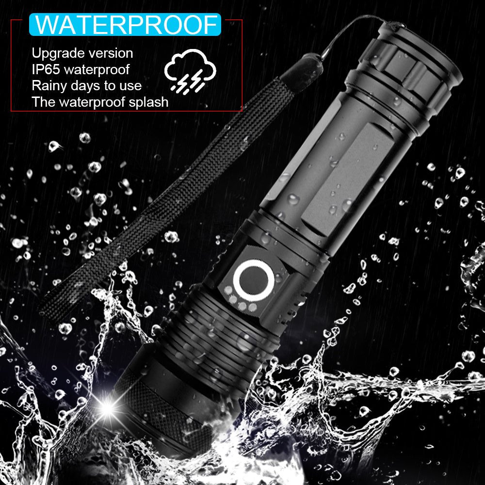 USB Charging Zoom P50 Flashlight - AmiraMart
