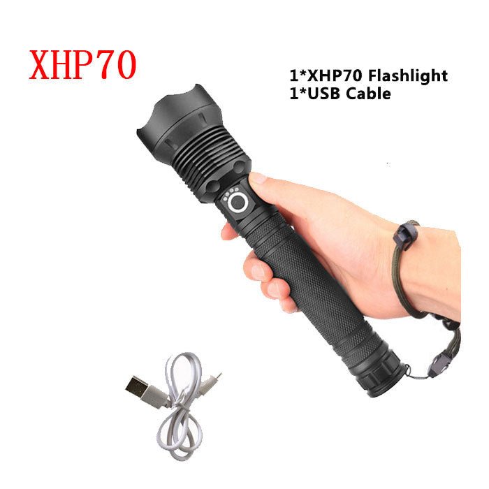 USB Charging Zoom P50 Flashlight - AmiraMart
