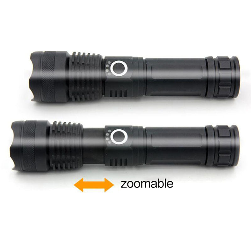 USB Charging Zoom P50 Flashlight - AmiraMart