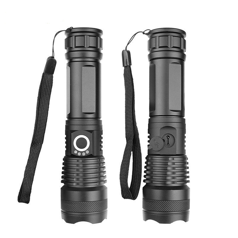 USB Charging Zoom P50 Flashlight - AmiraMart
