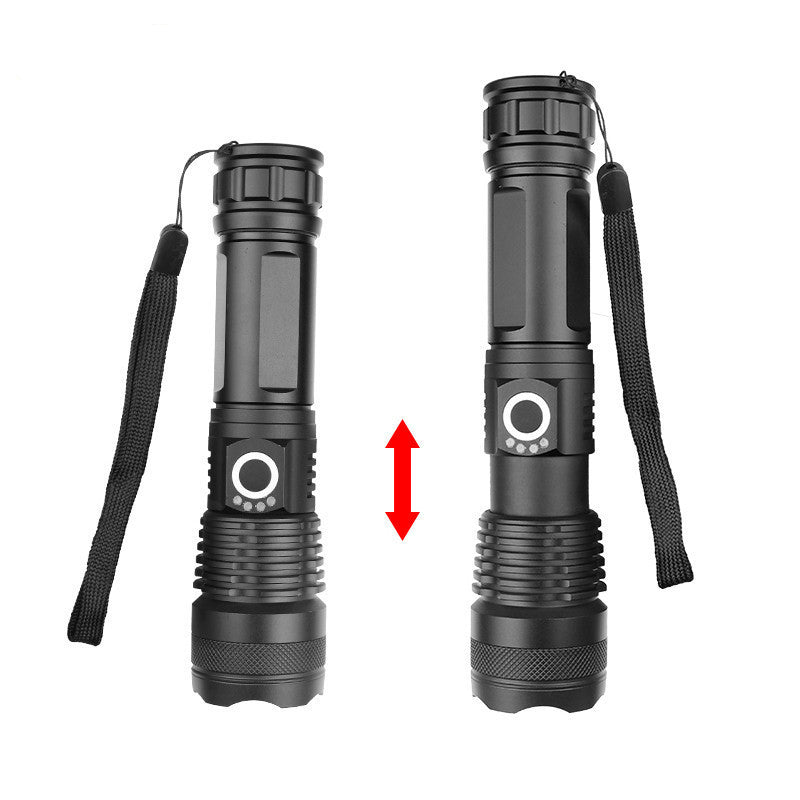 USB Charging Zoom P50 Flashlight - AmiraMart