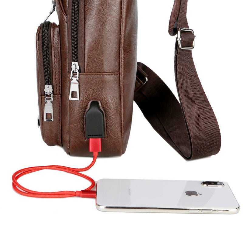 USB Portable Charging Chest Bag - AmiraMart