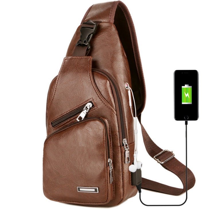 USB Portable Charging Chest Bag - AmiraMart