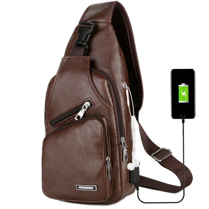 USB Portable Charging Chest Bag - AmiraMart