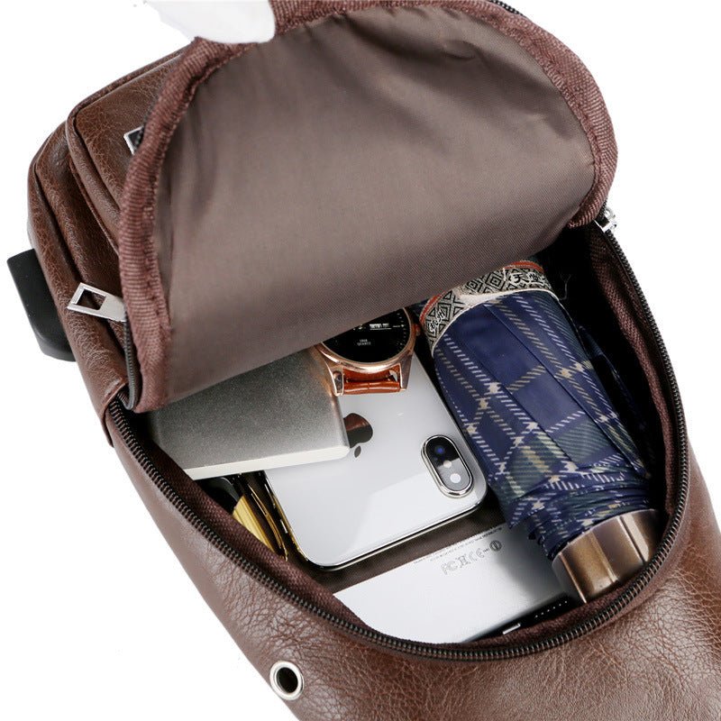 USB Portable Charging Chest Bag - AmiraMart