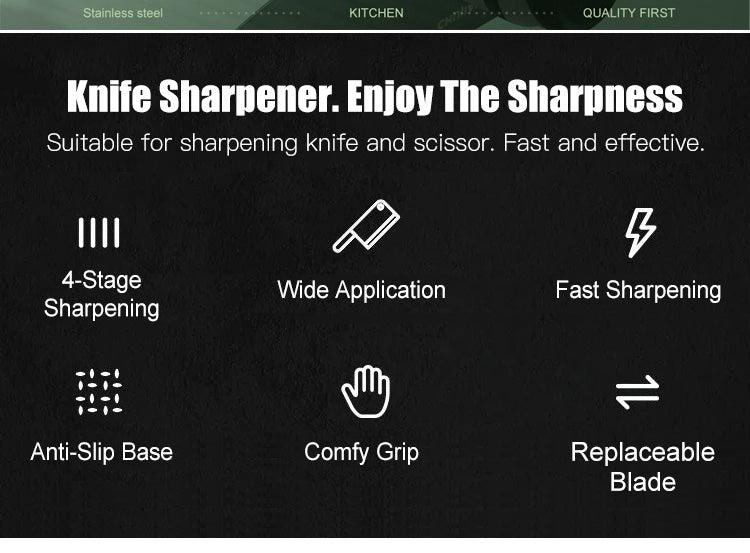 USB Rechargeable Electric Knife Sharpener - AmiraMart