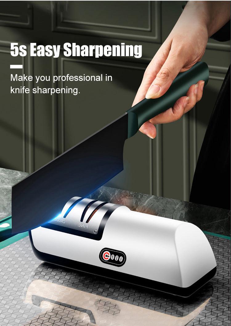 USB Rechargeable Electric Knife Sharpener - AmiraMart