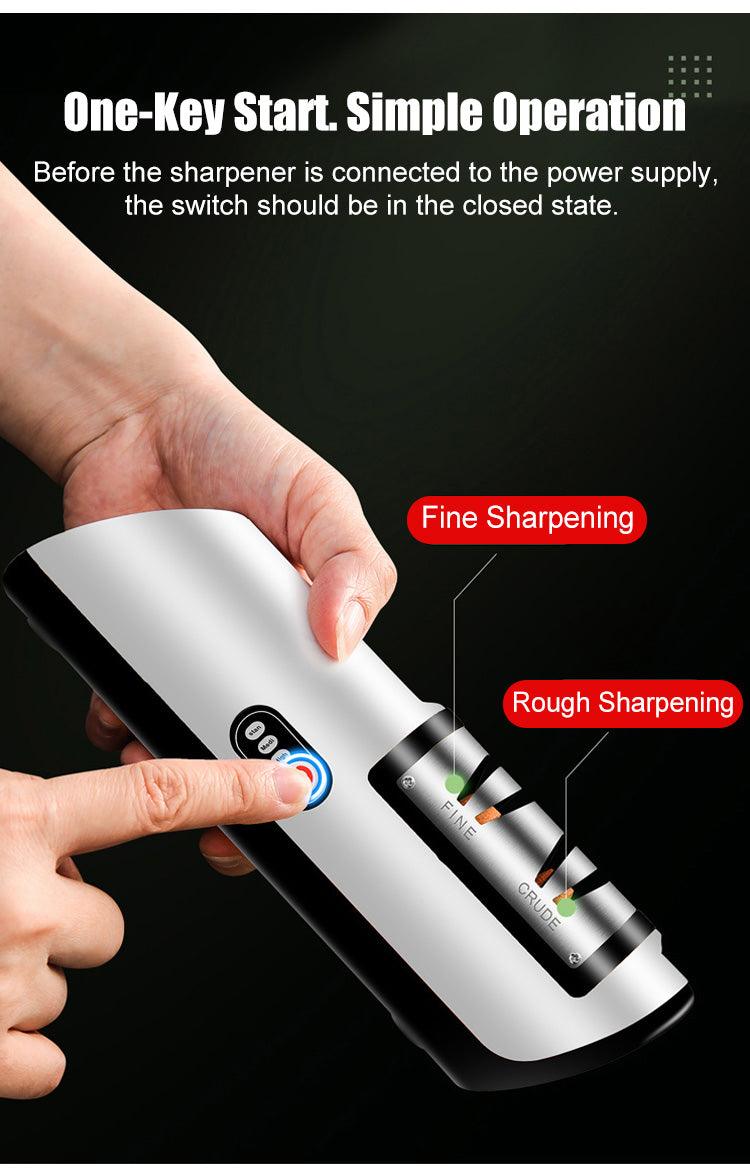 USB Rechargeable Electric Knife Sharpener - AmiraMart