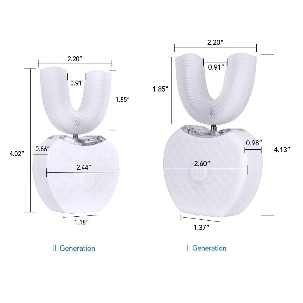 USB Rechargeable U - shaped Tooth - AmiraMart
