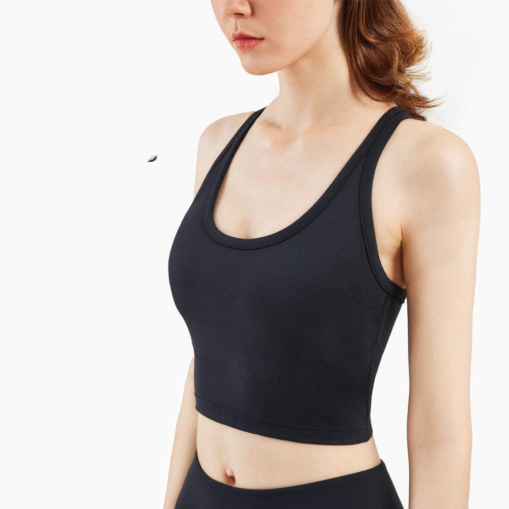 V Neck Fitness Underwear Fashion Yoga Vest - AmiraMart