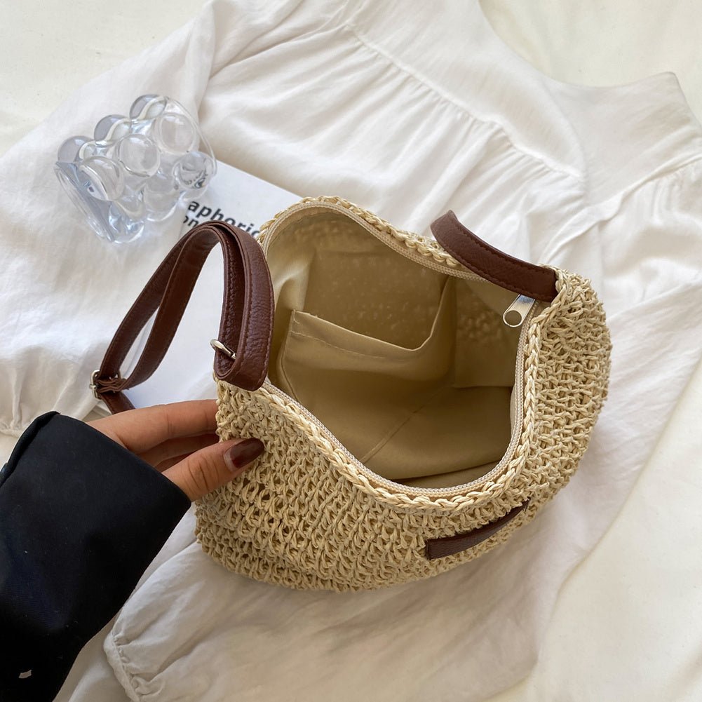 Vacation Straw Tote Bag – Niche Design & Stylish - AmiraMart