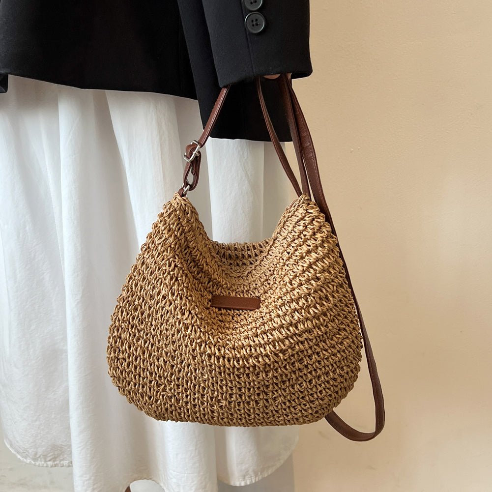 Vacation Straw Tote Bag – Niche Design & Stylish - AmiraMart