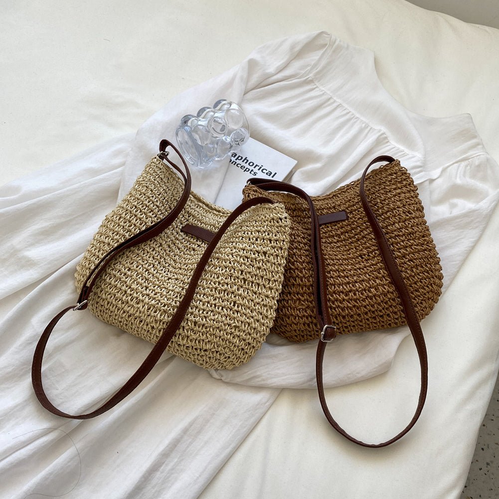 Vacation Straw Tote Bag – Niche Design & Stylish - AmiraMart