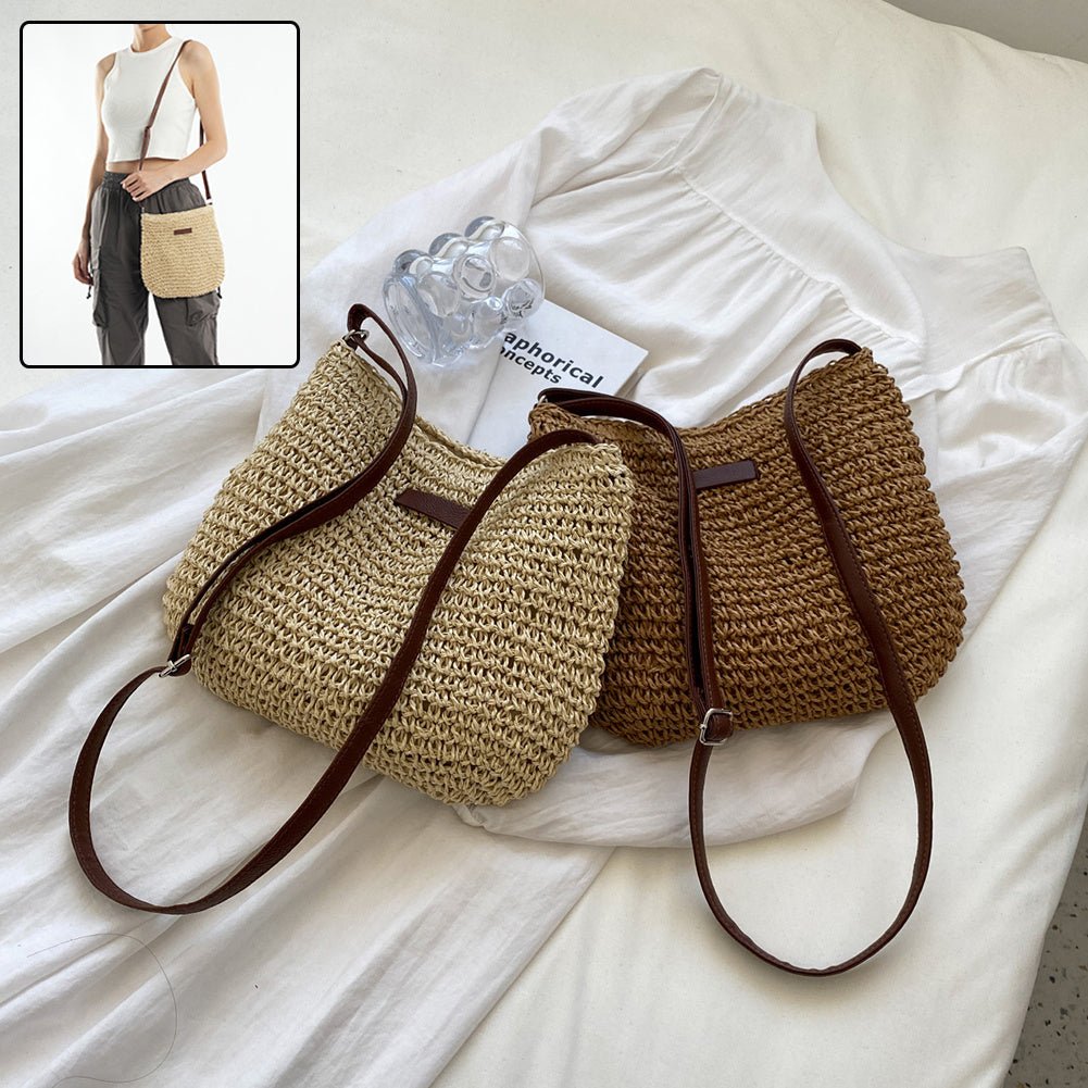 Vacation Straw Tote Bag – Niche Design & Stylish - AmiraMart