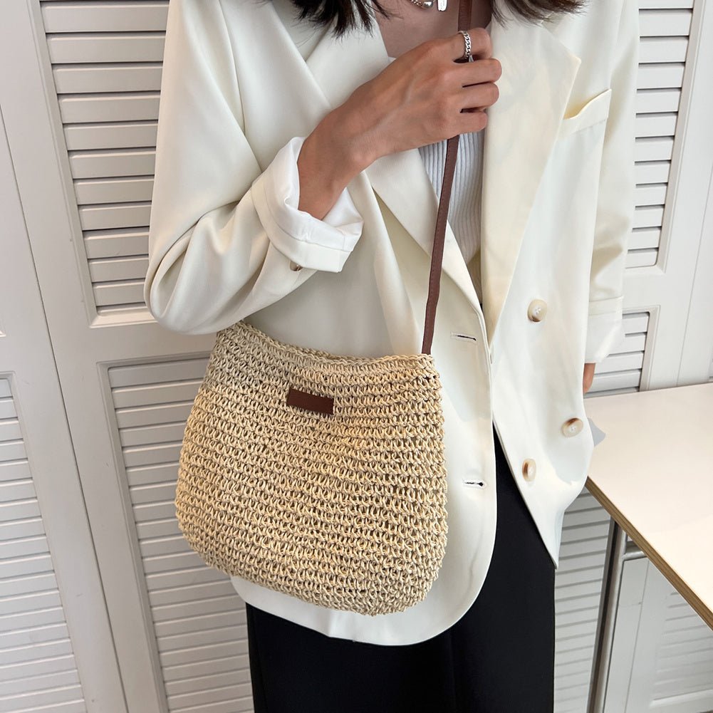 Vacation Straw Tote Bag – Niche Design & Stylish - AmiraMart